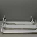 240338001 (TOP) 240337901 (MIDDLE) and 240338101 (BOTTOM) Door Shelf Bin racks Compatible with Frigidaire or Kenmore Refrigerator