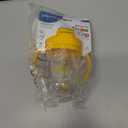 Dr. Brown's Milestones Baby's First Straw Cup, Training Cup with Weighted Straw, 9oz/270mL, Vintage Yellow, BPA Free, 6m+