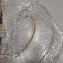 12.4" Toshiba Microwave Turntable Glass Plate + Roller Ring + Coupler Feet Kit  Replacement for EM131A5C-BS / EM131A5C-SS / ML2-EC10SA(BS) / ML-EM45PIT(BS), Panasonic, Emerson & Frigidaire Microwaves