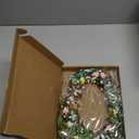 EBOOT 15 Pieces Assorted Colored Flower Crown Wreath Headband Garland Multicolor Headbands Floral Headpiece for Wedding Festival Vacation Fairy Party Photography Props