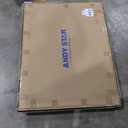 ANDY STAR Black Oblong Mirror, 36x48 Inch Black Oval Mirror for Bathroom with Stainless Steel Metal Frame, Wall Mouned for Bathroom, Living Room, Entryway