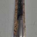 Orblue Serrated Bread Knife with Upgraded Stainless Steel Razor Sharp Wavy Edge Width - Bread Cutter Ideal for Slicing Homemade Bagels, Cake (8-Inch Blade with 5-Inch Handle) (Ageless Silver)
