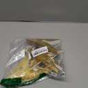 5Pack 9-Pointed Paper Star Lantern 11.8 inch Hanging Paper Lampshade for Winter Wonderland Xmas Day Decoration Wedding Birthday Party Home Decor (Gold)