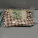 LRUUIDDE Extra Large Picnic Blanket Beach Blankets, Outdoor Foldable Waterproof Sand Mat for Beach Camping Hiking Travel Family Concerts Grass Park Music Festival Lawn Mats (Brown, 80x60inch)