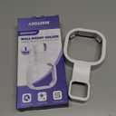 Wall Mount Holder for eero 6 and for eero 6+ Router Mesh Wi-Fi System – No Messy Wires, Space-Saving Outlet Wall Mount Holder for eero 6 Plus Extender, Stand Bracket for eero 6+ (White-1pcs)