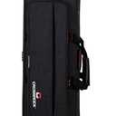 Crossrock Woodwind Case fits Tenor Trombone (F-Trigger or Straight)- Lightweight Foam Case with Removable Shoulder Straps, Storage Compartment & External Pocket-Black (CRP200TBBK)