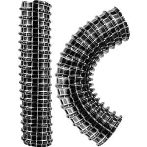 Vacuum Replacement Parts Compatible with Shark Rocket Vacuum Cleaner Models HV300, HV302, HV320, HV321, Lower Nozzle Rocket Hose Replacement, 6" x 1.25" ID (2 Pack)