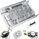 279838 Heating Element for Kenmore Dryer Compatible Whirlpool Wed4815ew1 Heating Elements Roper Dryer Parts 500 600 70 80 Series Model 110