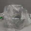 BINO | Plastic Storage Bins, Large - 2 Pack, Clear | THE SOHO COLLECTION | Pantry Organizers and Storage Containers | Fridge Organizer Bins | Kitchen Cabinet Organizer | Medicine Cabinet Bin