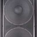 JBL Professional JRX225 Portable, Passive 2-way Sound Reinforcement, 2000 Watt, 8 Ohm, DJ, Pro Audio PA Speaker, Loudspeaker System, Dual 15 inch, Black