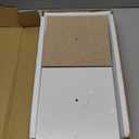 Furinno Rossi 5-Tier Wall Mount Floating Radial Corner Shelf, White