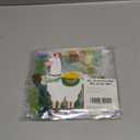 Iconikal 91-Piece Gel Window Clings St. Patrick's Day - Reusable Shamrock Leprechaun Four Leaf Clover Irish Decorations