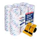 Heavy Duty Packing Tape with Dispenser, 36 Rolls x 1.88 in. x 60 yds. x 2.7 MiL, Strong Hold HD Clear Packaging Tape Secure Sealing for Cardboard, Bubble Wrap, Shipping Supplies, Total 2160 yds.