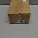 TURSTIN Set of 8 Furniture Legs 6 Inch Square Solid Wood Couch Legs Replacement Sofa Legs Mid Century Furniture Feet for Armchair Bed Dresser Cabinet Include Installation Hardware, Black