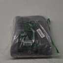 NICETOWN Grey Blackout Patio Sliding Door Curtains 84 inch Length, Grommet Room Divider Thermal Insulated Curtain Drapes for French Door/Living Room (Gray, W100 x L84, 1 Panel)