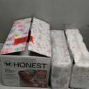 The Honest Company Comfort Dry Disposable Daytime Diapers for Sensitive Skin, Hypoallergenic, Rose Blossom + Tutu Cute, Club Box Size 1 (814 lbs), 78 Count