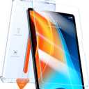 TORRAS for iPad Pro 11 Inch Screen Protector M5 2025/ M4 2024, Military Grade Shatterproof, TOP 9H+ Tempered Glass, OnePull Installation, AntiScratch, Bubble Free, Apple Pencil Compatible, HD Clarity