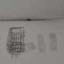 5 Pack Shower Caddy Organizer Rack Shelf for Inside Shower, Self Adhesive Bathroom Wall Storage Basket Rustproof Stainless Steel Large Capacity Shampoo Holder, Silver