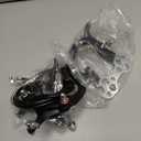 Bike Brakes Calipers Set, Bike Brake Pads, Front and Rear C Brake Set, 65-79mm Long-Reach Bikes Brakes Levers Kit with Cables fits Children, Road, MTB, BMX Road Bicycle - Black