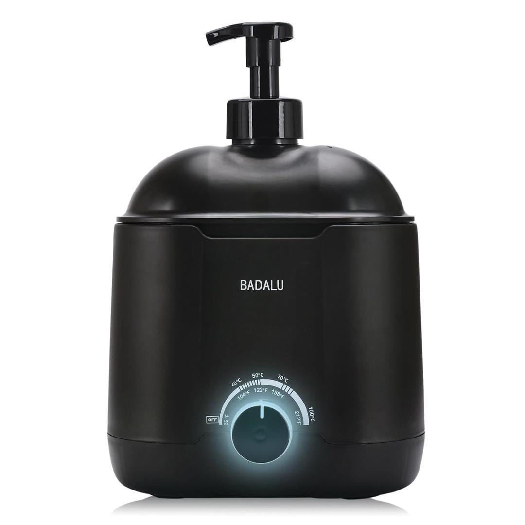 Lather Machine,BADALU Hot Lather Machine for Shaving 800ML Large Capacity Professional Lather Maker for Men Face Shaving,Electric Shaving Foam Machine for Salon Barber Shop Home Use With 2 Pumps