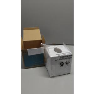 Tissue Box Cover, Square Facial Tissue Holder Storage for Bathroom Vanity, Countertops, Dressers, Night Stand, Parlors and Offices - White