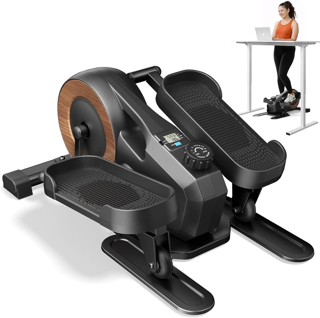 Sitting Under Desk Elliptical Machine, Leg Exerciser While Sitting for Seniors, Seated Pedal Exerciser, Quiet & Portable Pedal Exerciser with 8 Resistance Levels, Work from Home Fitness Sitting Under Desk Elliptical Machine, Leg Exerciser While Sitting for Seniors, Seated Pedal Exerciser, Quiet & Portable Pedal Exerciser with 8 Resistance Levels, Work from Home Fitness