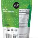 Elan Organic Chia Seeds, 8.8 oz, Natural Raw Black Chia Seeds, Plant-Based, Non-GMO, Vegan, Gluten-Free, Kosher, Gels Easily, Superfood (Pack of 8)