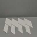 Ekena Millwork SAMPLE-DENP04PL1012MNR02 Monroe PVC Dentil Block Trim Moulding Samples, White