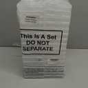 Vicenpal Playing Card Box Clear Plastic Playing Card Deck Case Snap Closed Holder Storage Organizer for Bank Business Trading Poker Gaming (60 Pcs,Raised Snap,3.86 x 2.91 x 0.94 Inch)