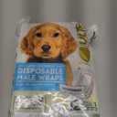 Paw Inspired Disposable Male Dog Wraps, Belly Band for Dogs | Disposable Dog Diapers | Belly Bands for Male Dogs (12 Count, Small)