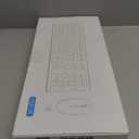 Wireless Keyboard and Mouse Combo, FullSized Wireless Keyboard and Adjustable DPI Mouse, 2.4GHz USB Receiver, Silent Keyboard and Mouse for PC, Windows, MAC, Desktop, Laptop (Avocado Green)