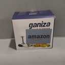 Ganiza Immersion Blender 5 in 1 Hand Blender Max 1000W Heavy Duty Motor, 16 Speed Mode Handheld Blender Stainless Steel Blade With 800ml Mixing Beaker, 600ml Chopper, Whisk and Milk Frother