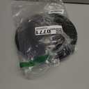 Black Stove Drip Pans Set of 4 Fit for Ken-more, Fri-gidaire Stove, Porcelain Drip Pans Replace 5304430149, 5304430150, 318067041, 318067051 by Fetechmate - Include 2 6-In and 2 8-In Burner Drip Pan