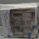 Criusia Drawer Organizer Clothes 12 Pack - Fabric Closet Organizers and Storage for Nursery Organization - Dresser Drawer Dividers for Baby Clothes/Socks/Underwear/Bras - College Dorm Room Essentials (White)