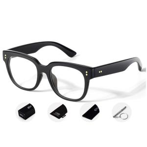 CGID Oversized Clear Lens Fake Glasses Women Men,100% UV400 Protection,Thick Big Square Frame Fashion Eyeglasses