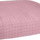 BELIZZI HOME 100% Cotton Bed Blanket, Breathable Bed Blanket Full Queen Size, Cotton Thermal Blankets Full Queen, Perfect for Layering Any Bed for All Season, Purple (Queen (90 in x 90 in))