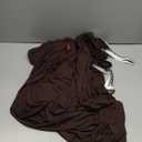 U-NICE HOME Velvet Chair Sofa Covers Stretch Couch Cover Furniture Protector Sofa Slipcover for Dogs (Chair, Chocolate)