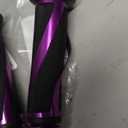 Universal Motorcycle Handlebar Grips Fits for Motorcycles with 7/8" Left Grip and 1" Right (Purple)