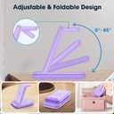 Wireless Charging Station for Samsung/Android, Fast Wireless Watch Charger Station Compatible for Samsung Galaxy S25 Ultra/S24/S23+/Z Flip 7/6 Fold 7/6, Watch8/7/Pro/Active 2 Galaxy Buds3/2 Pro(Purple