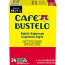 Caf Bustelo Espresso Style Dark Roast Coffee, 96 Keurig K-Cup Pods (EXP 10/15/26)