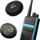 SONR Swim Coach Communicator 2-in-1 Bundle  Waterproof, Underwater Communicator for Real-time Coaching in Swimming, Bone Conduction Receiver for Swimmer & Storage case (Black)