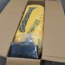 Upgraded 22ft x 12ft x 8ft Baseball & Softball Batting Cage Net with Pitching Machine Hole, 4ply 1.25'' Anti-Tear Netting, 13.4MM Fibreglass Poles, Portable Carry Bag