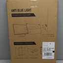 ZYY 2 Pack 23-24 Inch Computer Screen Blue Light Blocker for Diagonal 23,23.6,23.8,24 Inch Monitor, UV Blocking Filter(21 1/4x13 3/8) for Eye Strain, Hanging Anti Blue Light Screen Protector