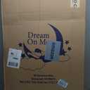 Dream On Me Snuggles Extra Firm Dual-Sided Baby Crib Mattress with Breathable Fabric, Water & Odor Resistant, GREENGUARD Gold Certified, Fits Mini & Portable Cribs (38x 24x 3) - Blue Mist