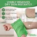 Modu 4 Pcs Korean Exfoliating Mitt Bath Washcloth 9.1 x 6 in - Asian Italy Towel (Large 4Pcs Green SkyBlue Pink Yellow)