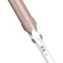 Conair Double Ceramic 1 ½-Inch Curling Iron, 1 ½-Inch Barrel Creates Soft Waves & Curls, Hair Curler for Use on Medium & Long Hair, White/Rose Gold