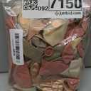 Dusty Pink Balloon Arch Kit, 143Pcs Boho Blush Pink Sand White Nude Rose Gold Balloons Garland Arch Kit Confetti Balloons for Boho Birthday Bridal Shower Wedding Baby Shower Decorations