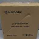 Personal Wearable Laminar Air Purifier High Efficient (White)