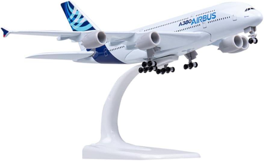 ANTSIR A380 Diecast Airplane Model  1/400 Scale Metal Prototype Plane for Gift Collectible