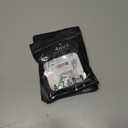 3 x 4 Inch Black Aluminum Letters, Floating House Address Numbers for Outside, Modern Metal Door Numbers Letters, Metal House Address Letter and Number for Home Office Apartment (4)